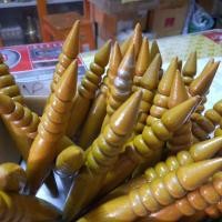 ราคา เหล็กจารเทียน ด้ามไม้สักกลึงลายสวย (9430614339)