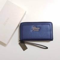 ราคา Guess wallet navy metalic (1227151242)