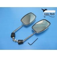 ราคา SIDE MIRROR SET Fit For SUZUKI PE175 PE250 TS250 PE400 TS400 // กระจกมองข้าง ชุบโครเมี่ยม (9711351544)