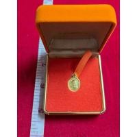 ราคา เหรียญ เม็กแตง หลวงปู่ทวด วัดช้างให้ ปี 2508 เนื้อเปียกทองคำแท้ พร้อทกล่องขอบทอง (25593433213)