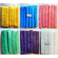 ราคา หมวกคลุมผม ใยสังเคราะห์ หมวกตัวหนอน ใช้แล้วทิ้ง สีฟ้า /สีเขียว/สีขาว/สีเหลือง/สีชมพู/สีม่วง/คละสี (5225602237)