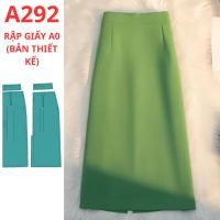 ราคา A0 แผ่นกระดาษ A-SHAPED MIDI SKIRT รหัส A292 (43213524469)