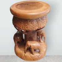 ราคา สตูลไม้แกะสลักรูปช้าง เก้าอี้นั่งบาร์ใหญ่ เป็นไม้ เก้าอี้นั่งเคาน์เตอร์ กว้าง 16 นิ้ว สูง 50 ซ.ม. แกะสลักจากไม้ แข็งแรง (18886486005)