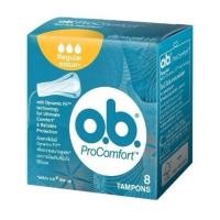 ราคา ผ้าอนามัยแบบสอด O.B. Pro Comfort มี2แบบ เหลือง(Regular)วันมาปกติ / ส้ม(Super)วันมามาก (8ชิ้น/กล่อง) (40217780667)