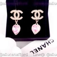 ราคา NEW CHANEL EARRINGS LIGHT PINK CRYSTAL & PEARL GHW | ร้านนี้ขายแต่สินค้าของแท้ 100% (25834181576)