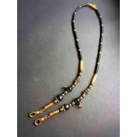 ราคา สร้อยกะลาแท้"ทองเลเซอร์24k"คล้องตะกรุดหรือพระเลี่ยม3ห่วง งานกะลาขั้นไม้งิ้วดำ ความยาวเลือกได้ (2167688111)