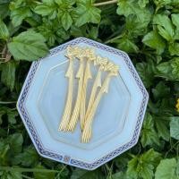 ราคา ช้อนคนกาแฟรูปโบว์ ทองเหลือง (6735208313)