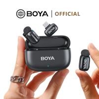 ราคา BOYA mini 2 ไมค์ไร้สาย ตัดเสียงรบกวน ไมค์อัดเสียง เล็กที่สุด Type-C ไมค์ไอโฟน สำหรับ iPhone/Android (28167956378)