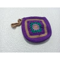 ราคา กระเป๋าสตางค์ กระเป๋าใส่เหรียญ | Granny SQUARE กระเป๋าสตางค์ ขนาดเล็ก (19686369097)
