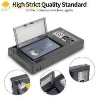 ราคา อะแดปเตอร์เทป MXMUSTY VHS-C, กล่องแปลงอะแดปเตอร์เทปคาสเซ็ต VHS-C, มอเตอร์ใช้งานง่ายแบตเตอรี่สีดําไม่รวมเทป VHS ไปยังเทป VHS-C (45556303572)