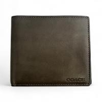 ราคา Coach กระเป๋าสตางค์รุ่น Slim Billfold Wallet In Signature หนังแท้ (42769027747)