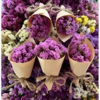 ราคา 5 ช่อ ช่อดอกสแตติสจิ๋ว ช่อดอกไม้แห้ง ราคา 45 บาท (48207090653)