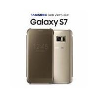 ราคา Samsung เคส Galaxy S7 Clear View Cover ( Original ) สีทอง (992084603)