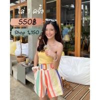 ราคา lookbooklookbook 550฿ กางเกงขาสั้น พร้อมเข็มขัด ไซต์ l (ใส่ถ่ายรูปครั้งเดียว) (5059396062)