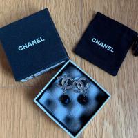 ราคา Keep Unused! Chanel Earring แบบหนีบ Size 2 cm. (24832947911)