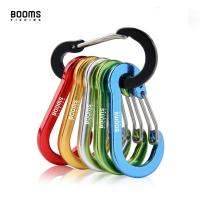 ราคา Booms ตกปลา CC1 6 ชิ้นอลูมิเนียม Multi-ใช้ Carabiner พวงกุญแจกลางแจ้ง Camping ปีนเขา Snap คลิปล็อคอลูมิเนียม D แหวน Carabiners ตะขอหัวเข็มขัดเครื่องมือตกปลาพวงกุญแจ Carabiner (24682523365)