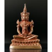 ราคา สมเด็จองค์ปฐม รุ่น พระปฐมพระพุทธเจ้าทรงเครื่องปางจักรพรรดิ์ (43822771818)