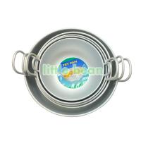 ราคา กระทะเเขกมีหู ทอดโดนัท ตรา 3A FRY PAN (6349183409)