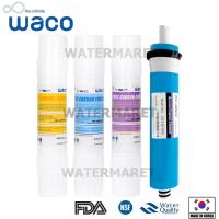 ราคา WACO HYUNDAI ชุดไส้กรอง Inline RO 50 GPD Water Filter Set A (Sediment+Pre carbon+Post carbon+RO Membrane) (2321688116)