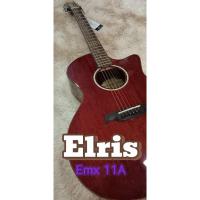 ราคา กีต้าร์โปร่งสายเทพ Elris Emx 11 A All Mahogany (25590035232)