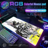 ราคา HYBXAXC 900X400X3 มม.อะนิเมะแผ่นรองเมาส์ RGB Gaming Mouse Pad โต๊ะ HD Gamer ไฟ LED ขนาดใหญ่ XXL Arknights Endfield แผ่นรองเมาส์ (50957399337)