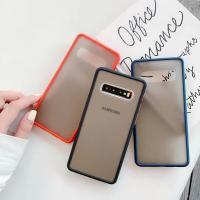 ราคา A2zShop Samsung Galaxy Note 8, S10 Plus, Note10 Plus / Note10plus แผ่นใสฝ้ากันกระแทก frosted transparent Case Back Cover (23878192849)