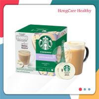 ราคา Starbucks By Nescafe Dolce Gusto White Mocha แคปซูลกาแฟ กาแฟสำเร็จรูป กาแฟ 3in1 ( 6x2 แคปซูล / กล่อง ) (24811370729)