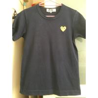 ราคา เสื้อยืดคอกลมสีน้ำเงิน Play CDG แท้ (57002470220)