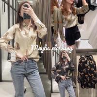 ราคา ป้ายLALUNEเสื้อเชิ้ตลายเสืองานป้าย ผ้าซาตินญี่ปุ่น สินค้าขึ้นห้างเกรดพรีเมียม (8526101723)