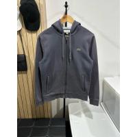 ราคา เสื้อฮู้ดซิป lacoste sport สีเทาแลมโบ แท้ มือสอง (55206334461)