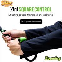 ราคา ZOOMING Golf Swing Trainer, Swing Tool Putter Grip Golf Training Aid, Hand Position Correction 2 in 1 Golf Grip Kit Golf Practice (52056589612)