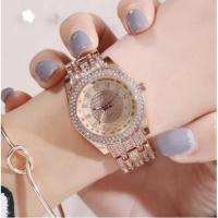 ราคา นาฬิกา GEDI นาฬิกาผู้หญิง ตัวเรือนและสายประดับเพชร สีพิงค์โกลด์ -ของแท้ 100% กันน้ำได้ (แถมถ่านสำรอง 1 ก้อน) (1271966890)