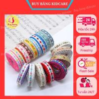 ราคา สํานักงานใหญ่ ม้วนริบบิ้น/ริบบิ้นแคชเมียร์/ปิ่นปักผม/ริบบิ้นปักดอกไม้เกาหลี 1ซม ใช้เป็นโบว์ตกแต่ง โบว์กิ๊บ อุปกรณ์ตัดเย็บ... (41663533243)