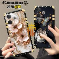 ราคา Softcase OPPO A5 PRO 4G / OPPO A5 PRO 5G 2025 เคสแฟชั่นล่าสุด Flower Motif Frame [3] - เคสล่าสุด - เคสดอกไม้ - เคสสวยๆ - เคส OPPO [PN10] (53950161199)