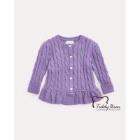 ราคา คาดิแกนเด็กผู้หญิง Ralph Lauren แท้ สีม่วง (8956891486)
