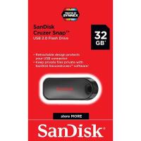 ราคา SanDisk Flash Drive Cruzer Snap USB 2.0 32GB (SDCZ62_032G_G35) แฟลชไดร์ฟ เมมโมรี่ การ์ด แซนดิส โดย Synnex รับประกัน 5ปี (2609226703)