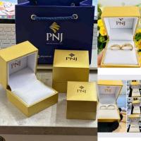 ราคา กล่องแหวนคู่-แหวนแต่งงาน-pnj love ring (PAPER BAG INCLUDED) JEWELRY NOT INCLUDED (43224427051)