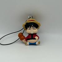 ราคา พวงกุญแจ ห้อยโทรศัพท์ ลูฟี่ Luffy One Piece วันพีช ( ตำหนิผมถลอก ) (49454893049)