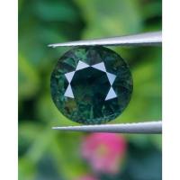 ราคา พลอย เขียวส่อง Green Sapphire 5.11 กะรัต (Cts.) ดิบ (Unheated) พร้อมใบเซอร์ (With Certificate) พลอยแท้ อัญมณีมงคลประจําว (43707752649)