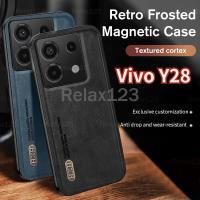ราคา สําหรับ Vivo Y28 4G VivoY28 4G VivoY 28 4G 2024 แม่เหล็กหนังเคสโทรศัพท์ปลอก TPU กรอบนุ่มปกป้องปกหลัง (26300851878)