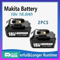 ราคา Makita LiIon เครื่องมือเปลี่ยนแบตเตอรี่ Makita สีฟ้า 1830 สีฟ้า 1830 + 3A Charger 18V 18.0Ah แบตเตอรี่ 18000mah (25338398317)