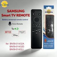 ราคา ALANK รุ่น2023 คำสั่งเสียง รีโมททีวี Samsung LED Smart Android TV รีโมท 4K 8K UHD BN59-01432C (51206602042)