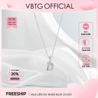 ราคา VBTG สร้อยคอเงินรูปตัว D สําหรับผู้หญิงพร้อมหิน - สร้อยคอเงินคุณภาพสูง VBTG6141 (54506080564)