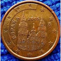 ราคา เหรียญ​ต่างประเทศ​ สเปน​ Spain, ยูโร, 1 Euro Cent,​ใช้แล้ว, #​1248 (11290671649)