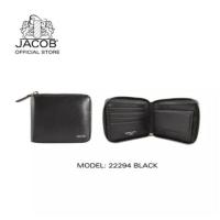 ราคา JACOB กระเป๋าธนบัตรชาย ซิปรอบ รุ่น 22294 (11003844155)
