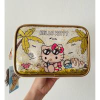 ราคา Miniso Hello Kitty กระเป๋าใส่ของน่ารักมาก collection Summer Kitty Tan (HelloKittyHawaii) (44209940067)