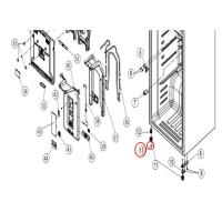 ราคา อะไหล่เเท้ศูนย์/ตำเเหน่ง 13 /1802380170 /SCREW TRILOB M5X16/Electrolux/ใช้กับรุ่น ETB2102MG RTH EME3500SA (45306534241)