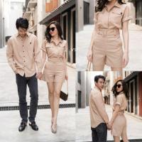 ราคา ️VSM COUPLE #4065 ชุดคู่ ชุดคู่รัก ชุดไปเที่ยว ชุดคู่ไปเที่ยว ชุดคู่สวยๆ ชุดคู่น่ารัก ชุดคู่สีน้ำตาล ชุดพรีเวดดิ้ง (9124556444)