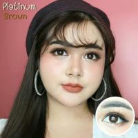 ราคา คอนแทคเลนส์ Kitty kawaii รุ่น Platinum Brown (4436699381)