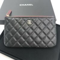 ราคา NEW CHANEL O CASE สีดำคาเวีย (5111382861)